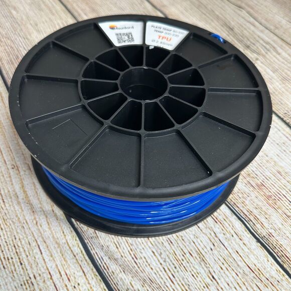 Msunlord TPU Super Tough 3D Printing Filament Sky Blue 2.85mm Hardness 95A - Picture 2 of 5